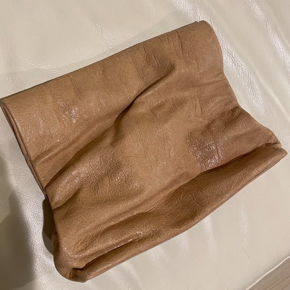 Marie Turnor Leather Pouch or Cluch Handbag - Picture 3 of 10